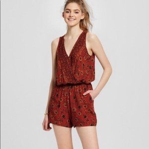Mossimo Floral Romper